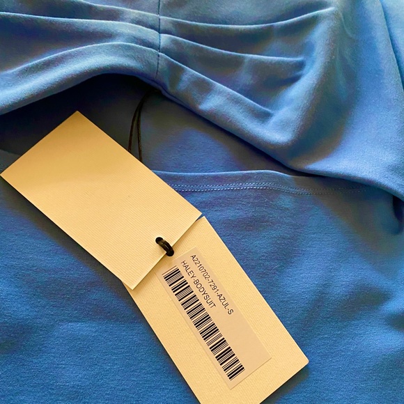 Alexis Blue Haley Bodysuit sz S NWT - Picture 8 of 12